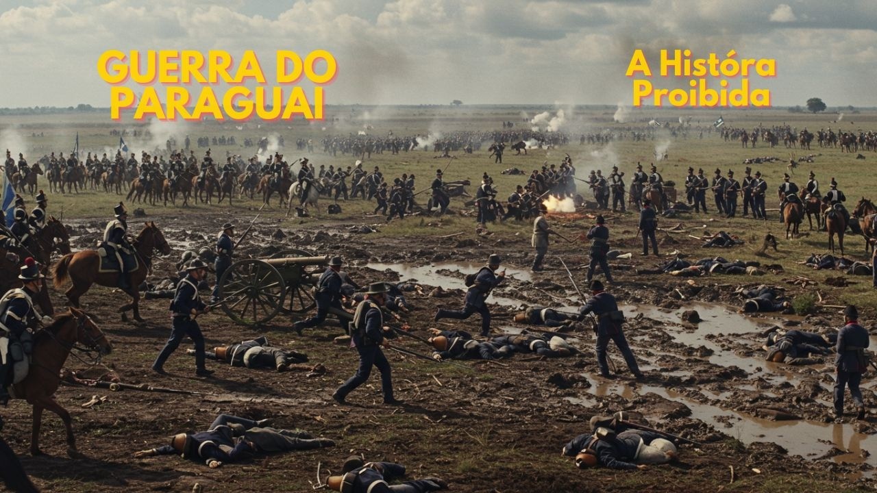 Guerra do Paraguai: Os Segredos Sujos da Maior Trag&eacute;dia da Am&eacute;rica do Sul!