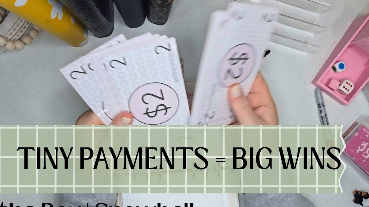 Tackling my Debt | Tiny Heart Savings | $2 Tuesdays | Tiny Savings Add Up