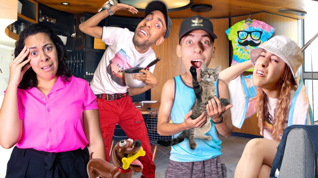 Trapped in a Tiny House for 24 Hours with my Siblings!