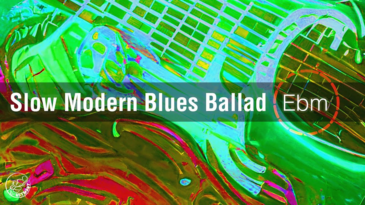 Slow Modern Blues Ballad Backing Track in Eb Minor