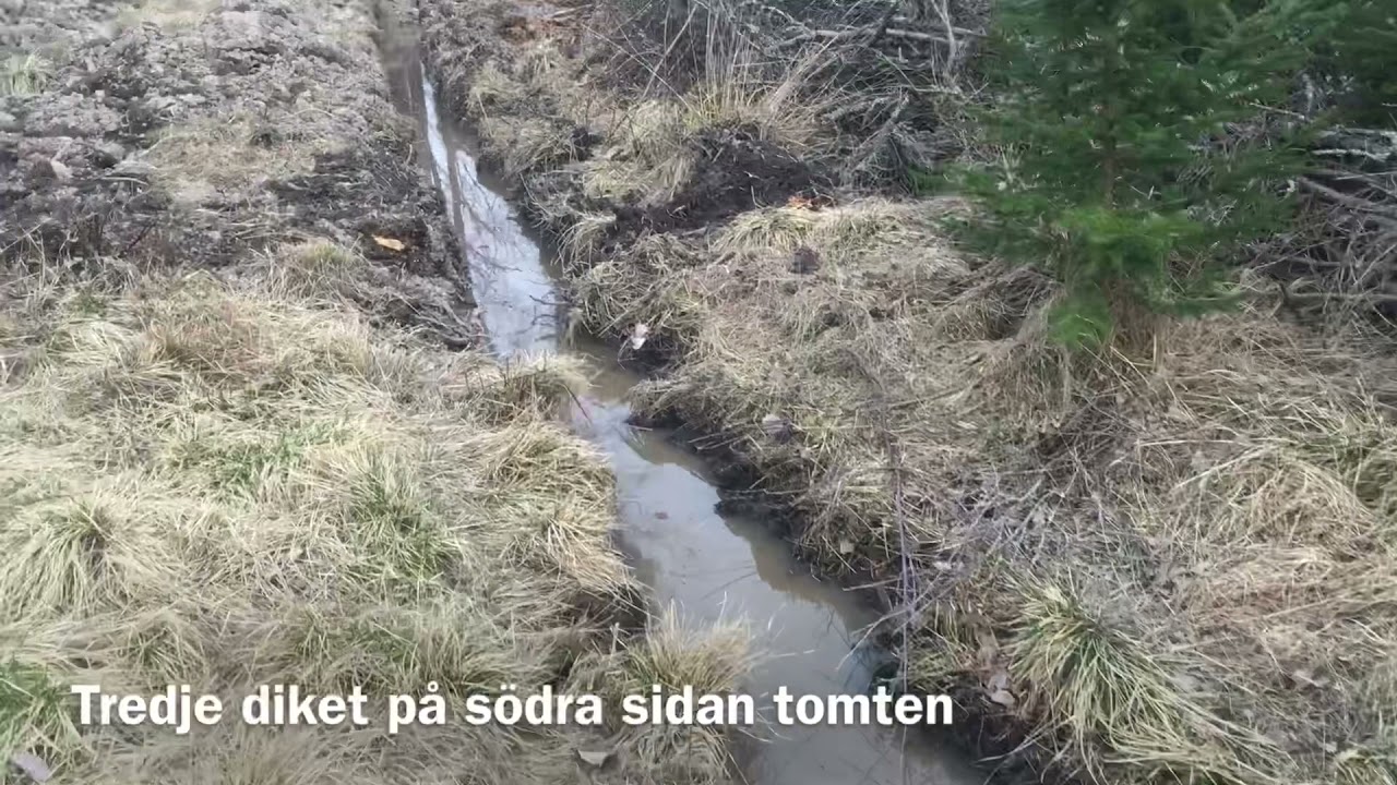 Sayerbýr - Dränering av marken