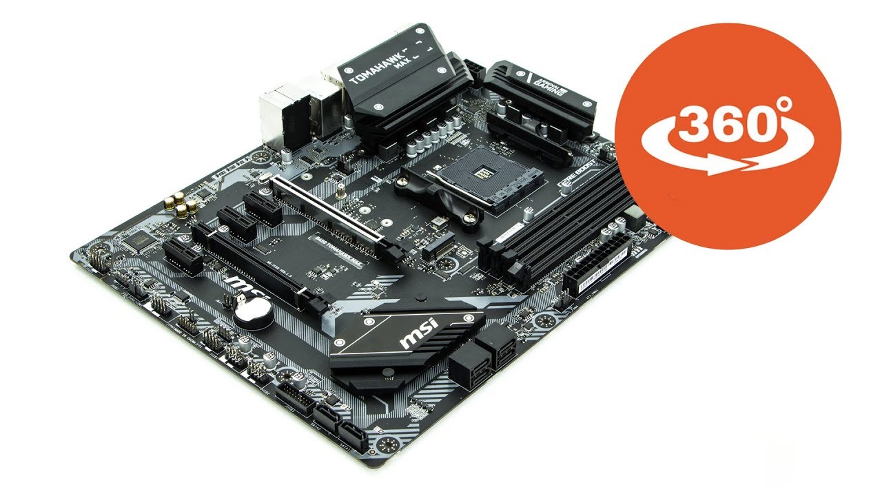 MSI B450 Tomahawk Max - 360 stopni