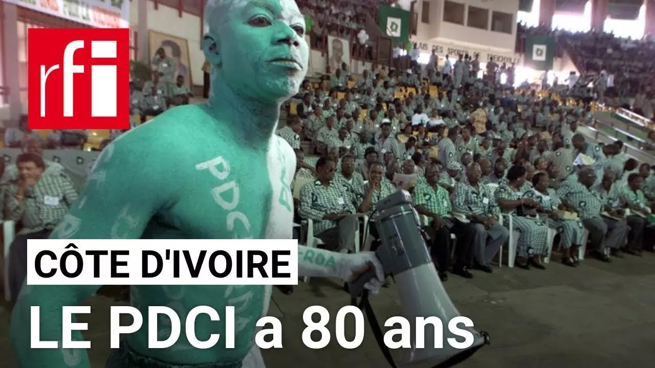 C&ocirc;te d'Ivoire : le PDCI, en crise, f&ecirc;te ses 80 ans &bull; RFI