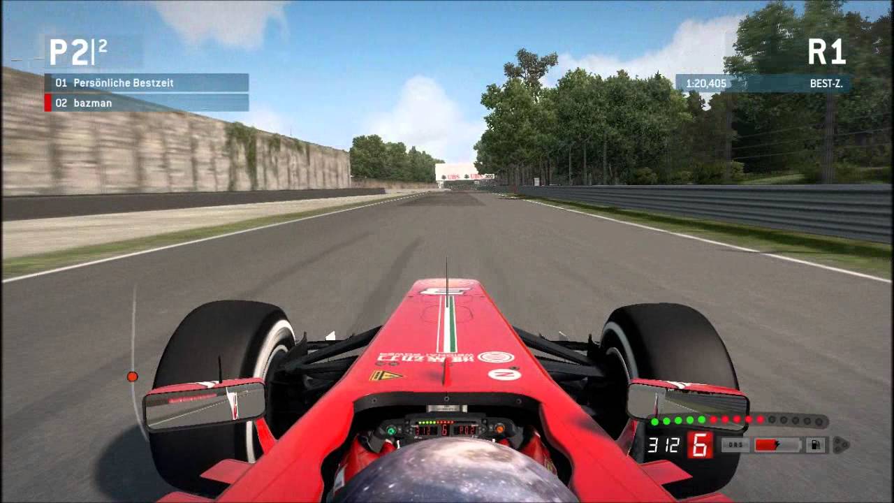 F1 2013 SETUP MONZA 1:20,300
