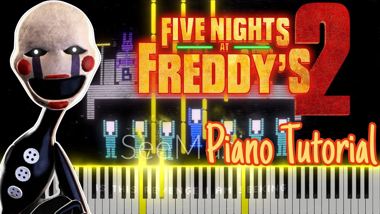 The Living Tombstone - It's Been So Long (Five Nights At Freddy's 2 Theme) Easy Piano Tutorial