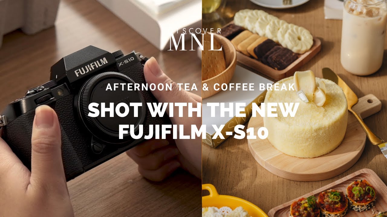 Afternoon Tea with the new Fujifilm X-S10