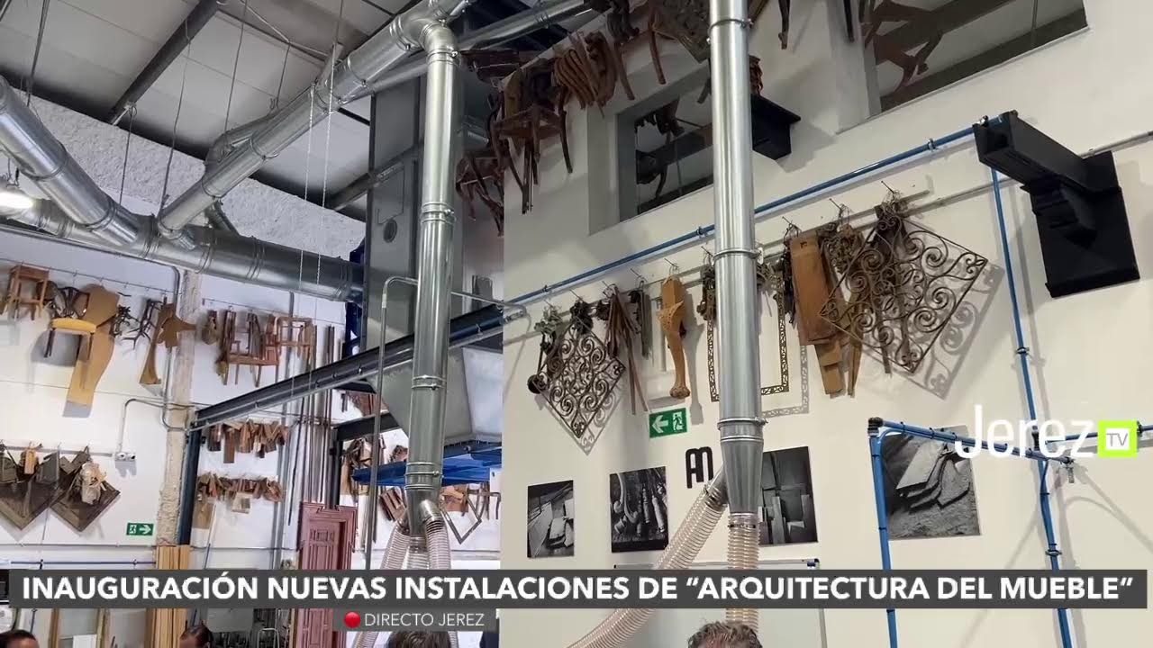 JEREZ TV 🔴 DIRECTO | INAUGURACIÓN NUEVAS INSTALACIONES DE ARQUITECTURA DEL MUEBLE EN JEREZ