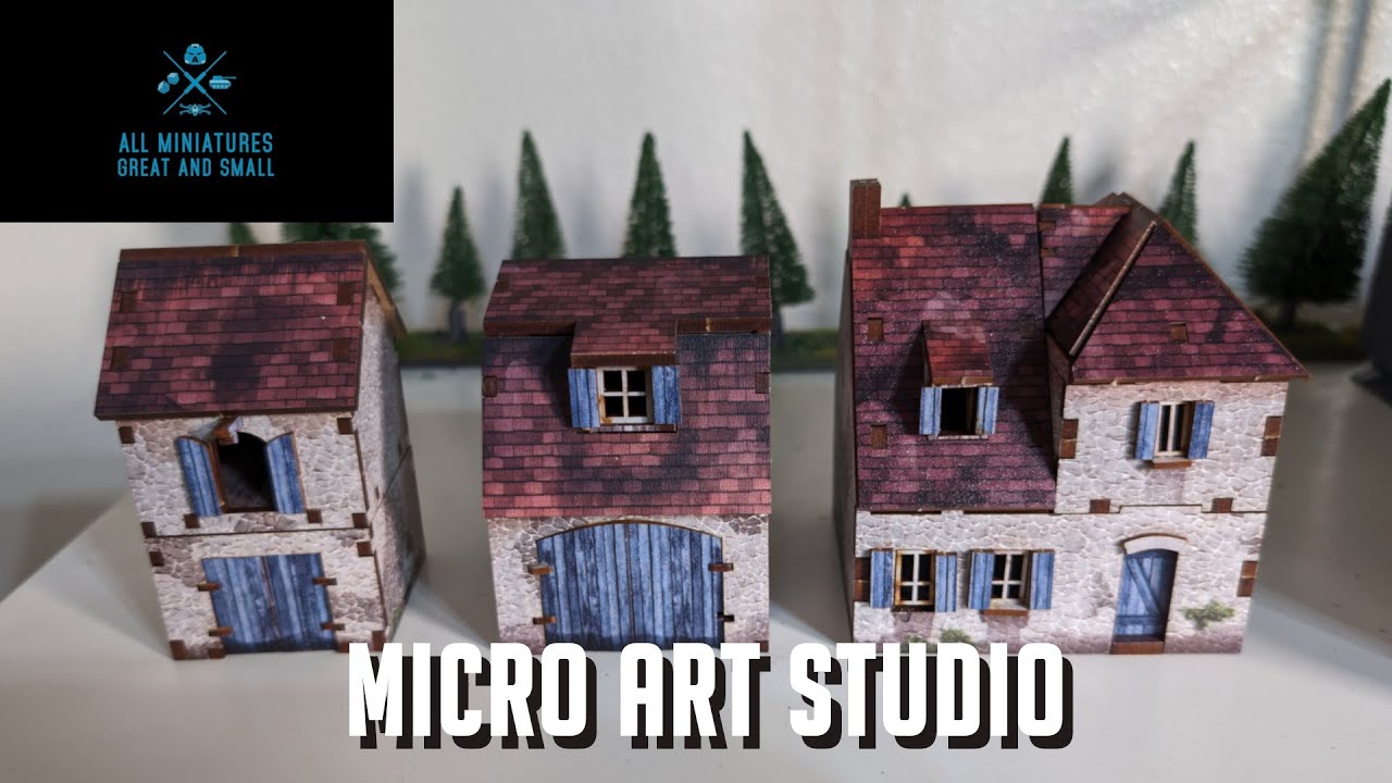Micro Art studio - Normandy 15mm Building review