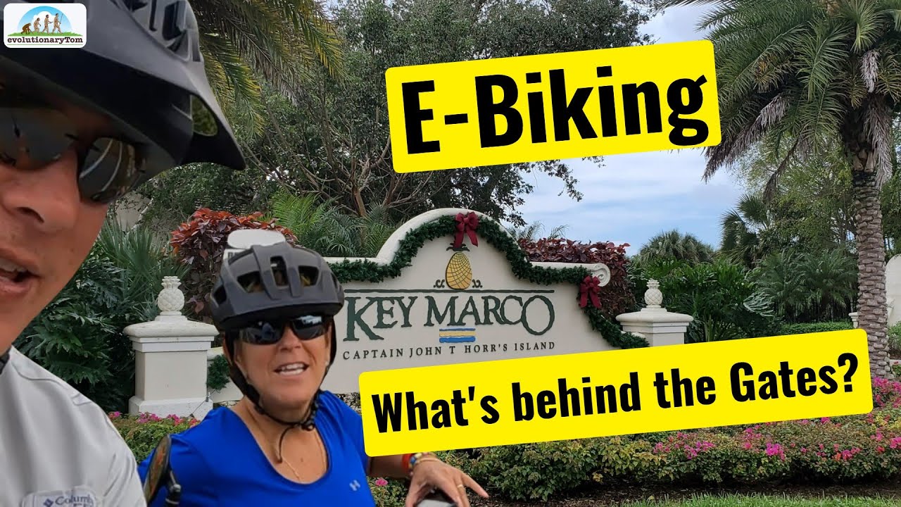 Key Marco E-Bike Ride - One of the most beautiful areas on Marco Island.
