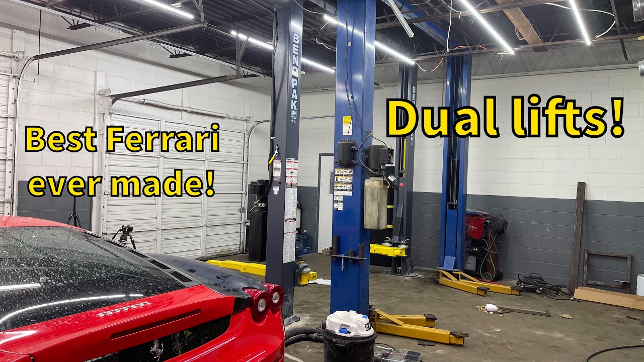 Installing a Bendpak Lift for @Vtuned