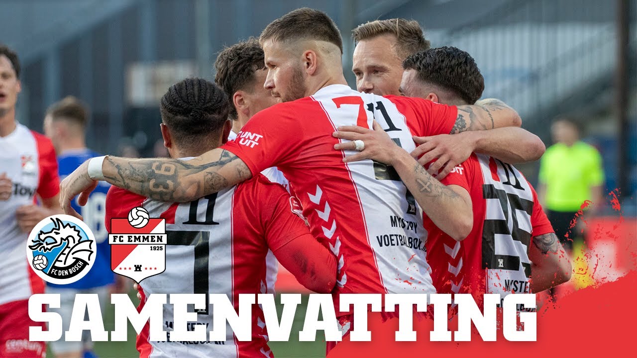 FC Den Bosch - FC Emmen | SAMENVATTING