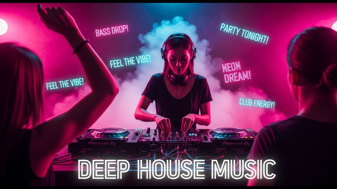 Deep House Music Night Session 🌌 Bass Heavy Beats and Dark Atmosphere