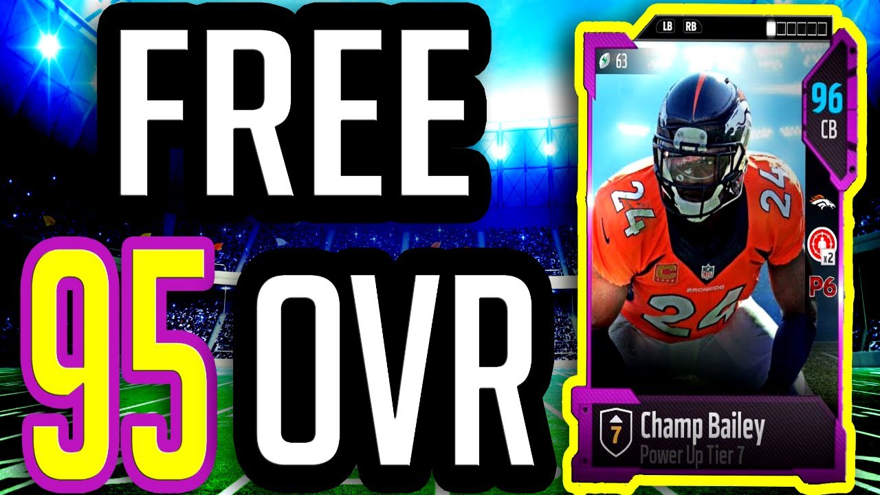 Best Cornerback Madden 18 - Power Up Tier 7 Champ Bailey