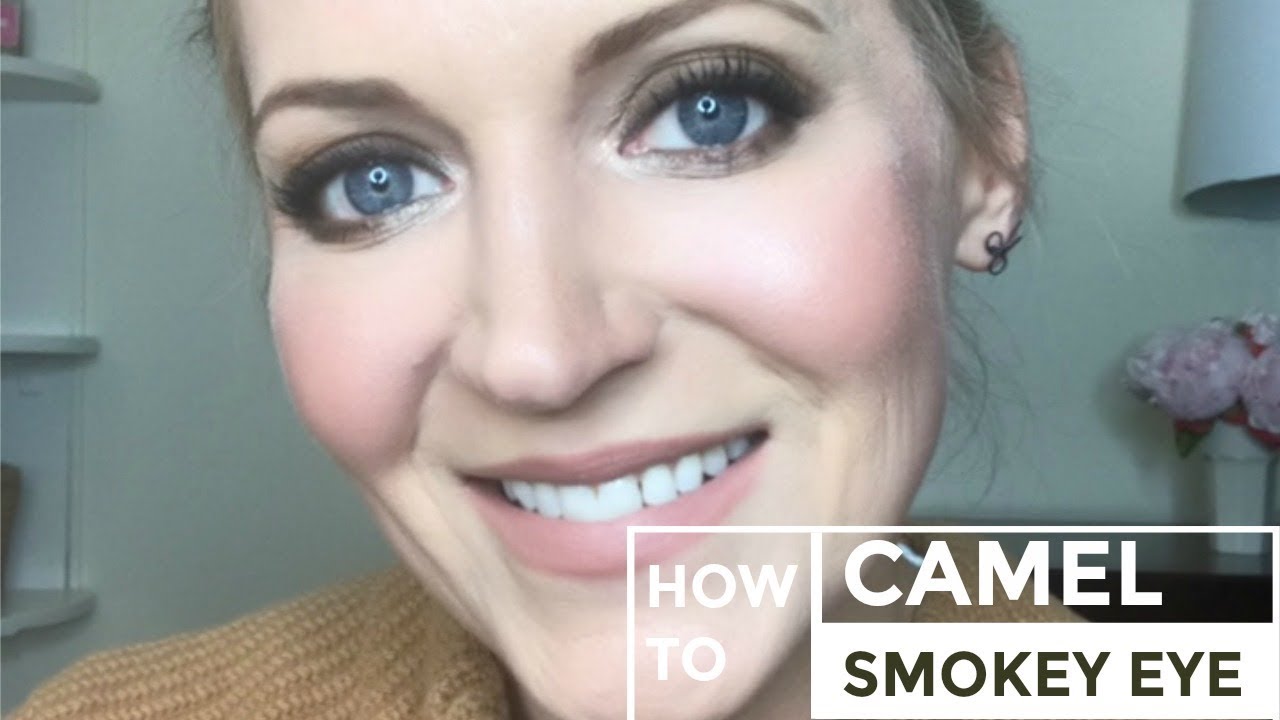 How to: Camel Sweater Inspired Smokey Eye look !