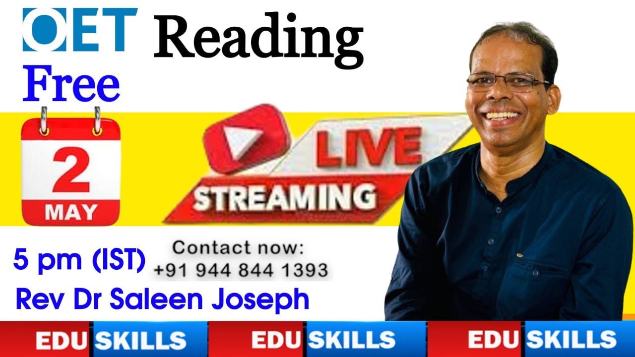 Copy of Edu Skills: OET Reading: OET made easy: Reading Strategies & Tips