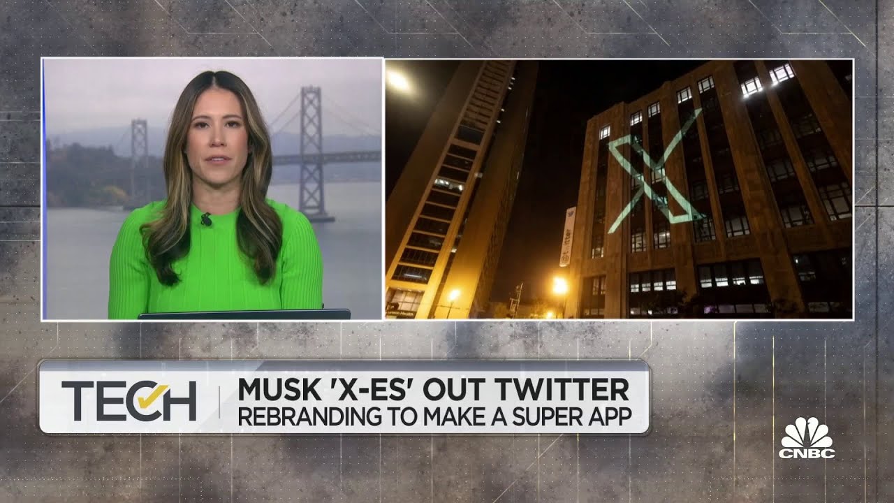 Elon Musk rebrands Twitter to 