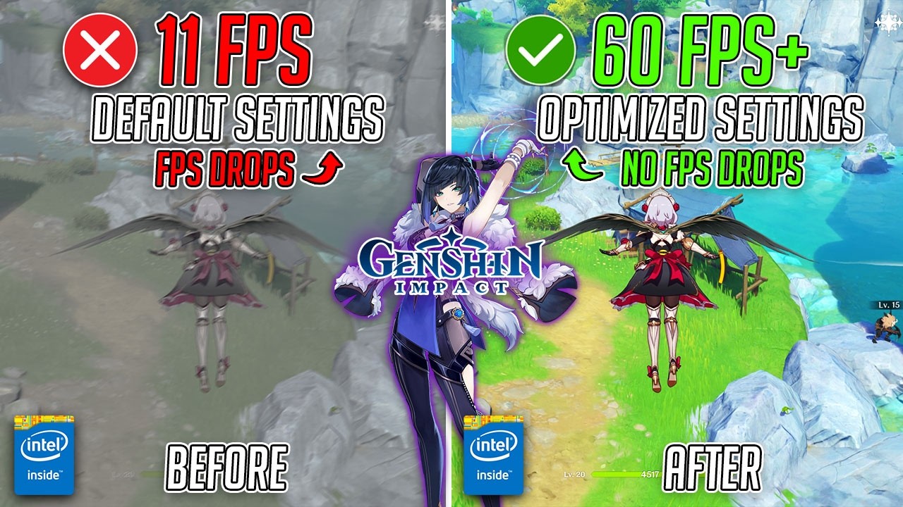 Genshin Impact v6.5 - How to BOOST FPS, Increase Performance & Fix Lag on ANY PC📈