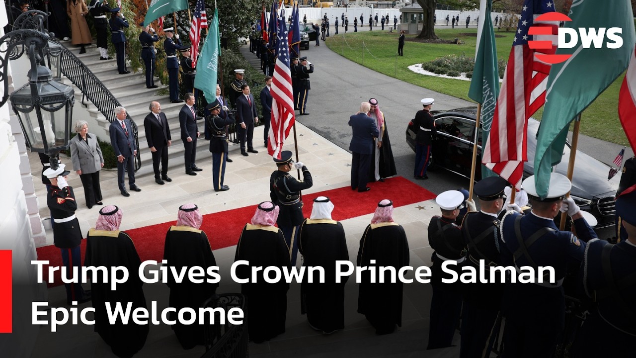 Saudi Crown Prince Salman's First Washington Visit in 8 Years | Trump Meets MBS | DWS News | AC14
