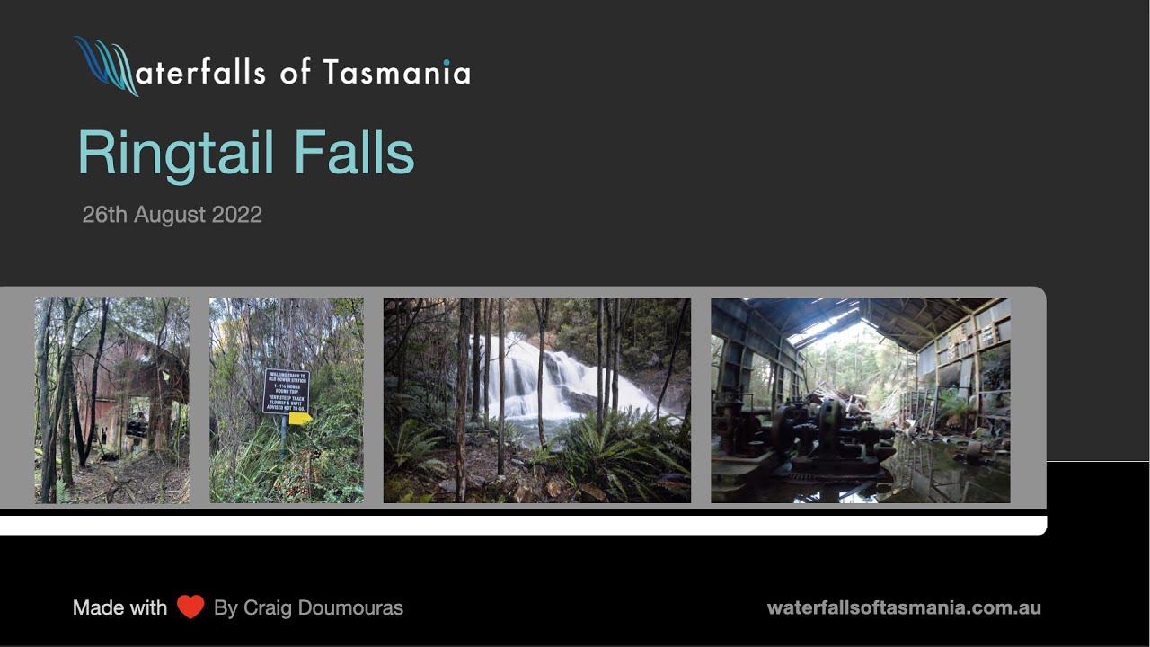 Ringtail Falls, Waratah, Tasmania - Waterfalls of Tasmania