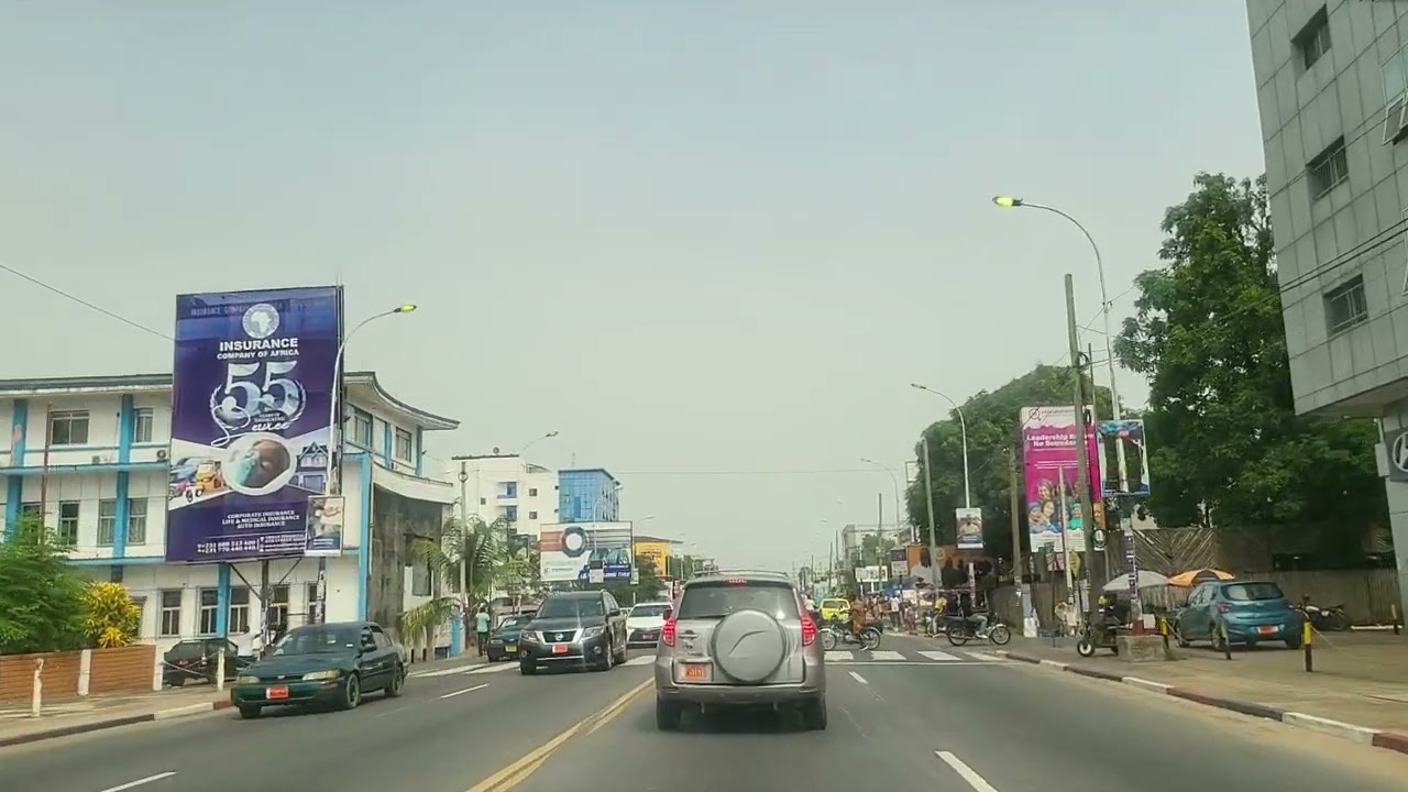 DRIVING THROUGH MONROVIA LIBERIA 🇱🇷 MARCH 2024