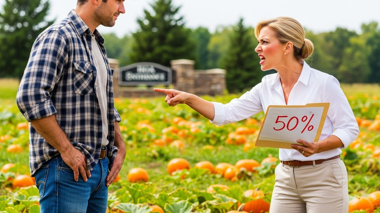 HOA Demanded Half My Harvest Because My Farm Sits Near Their Entrance, I Took Them Straight To Court