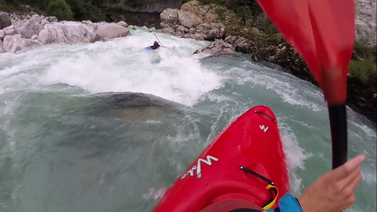 Slovenia Kayaking - Soča Cataract