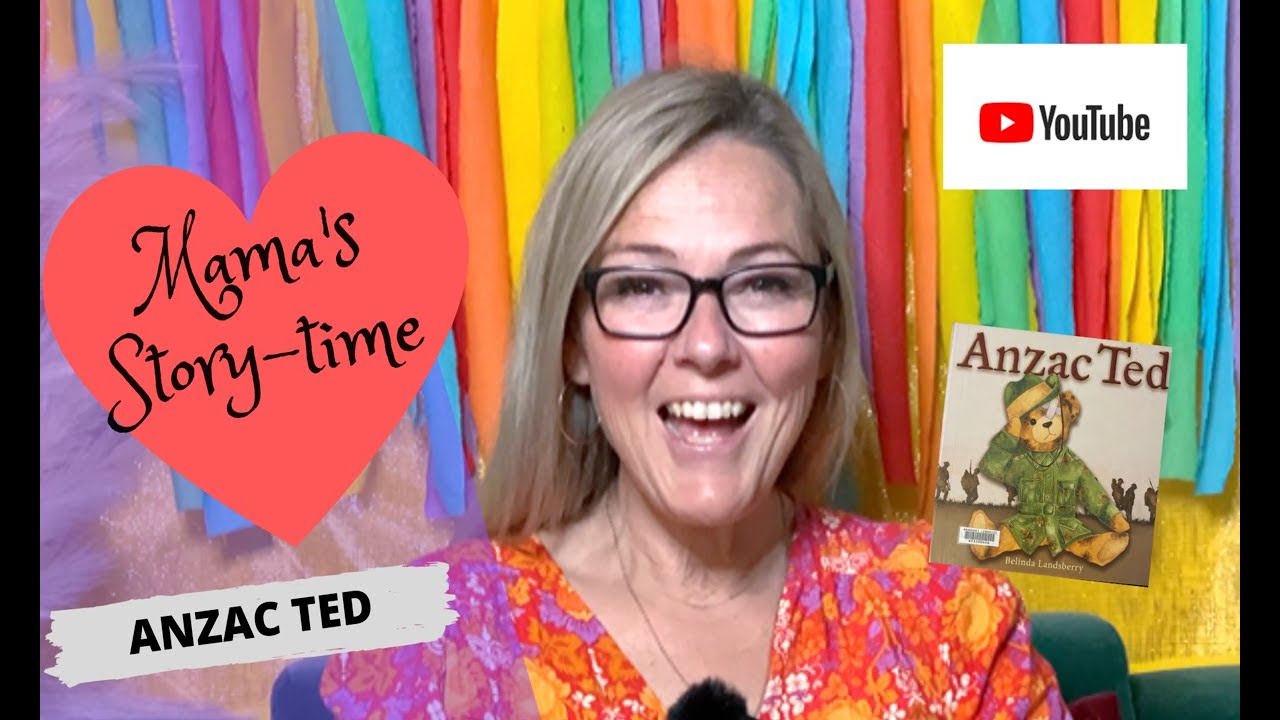 ANZAC TED | Māma's Story-time - A battered old teddy has a story to tell.