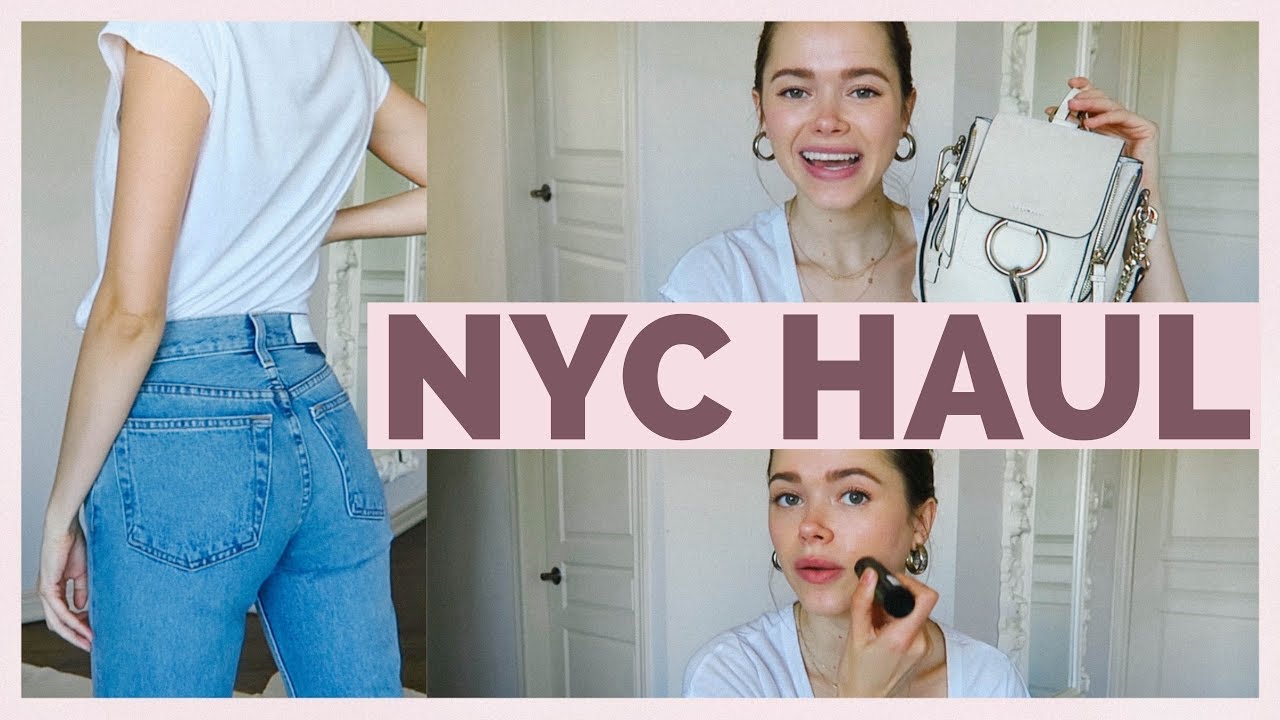 NYC Try-On Haul | Redone, Chloe, 8greens, Beauty Firsts