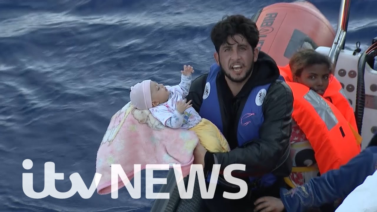 The migrant baby saved from death in the Mediterranean