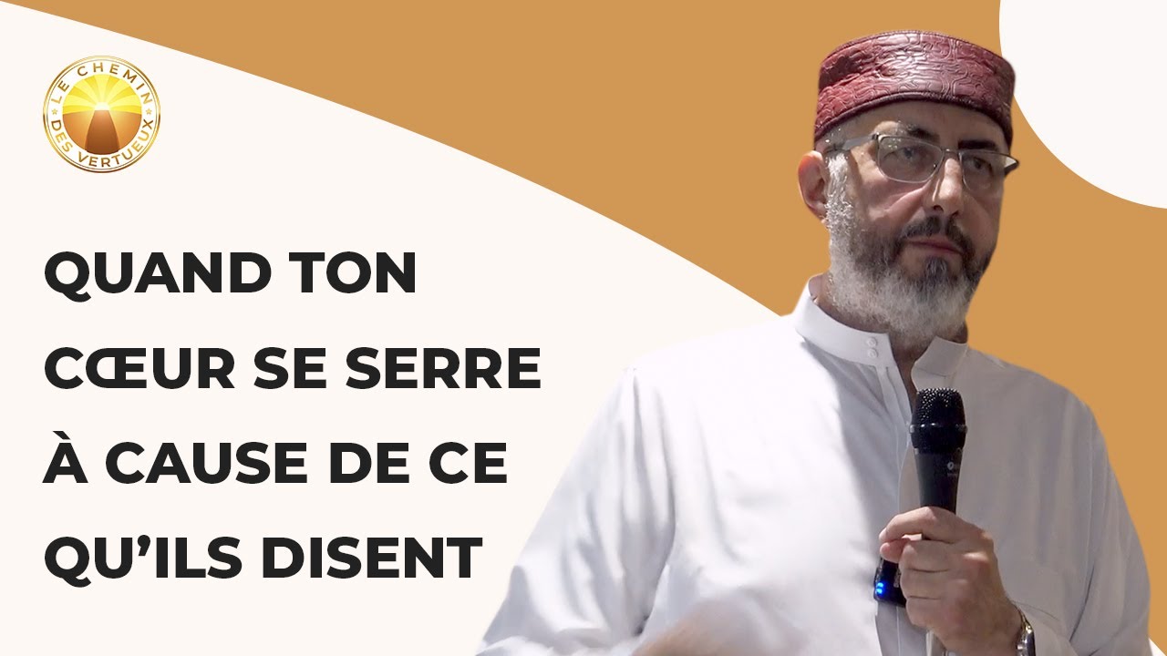 Quand ton cœur se serre à cause de ce qu’ils disent