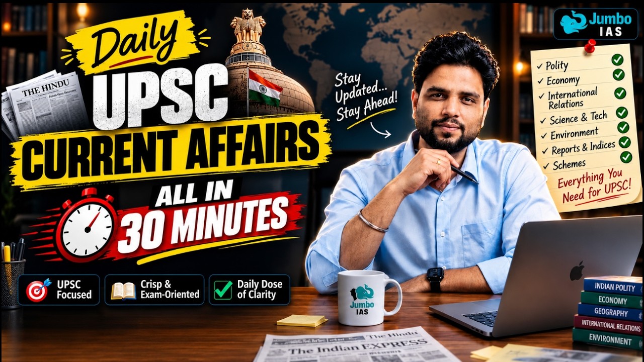 Cover Entire UPSC Current Affairs (24th August 2026) | The Hindu + PIB + Indian Express