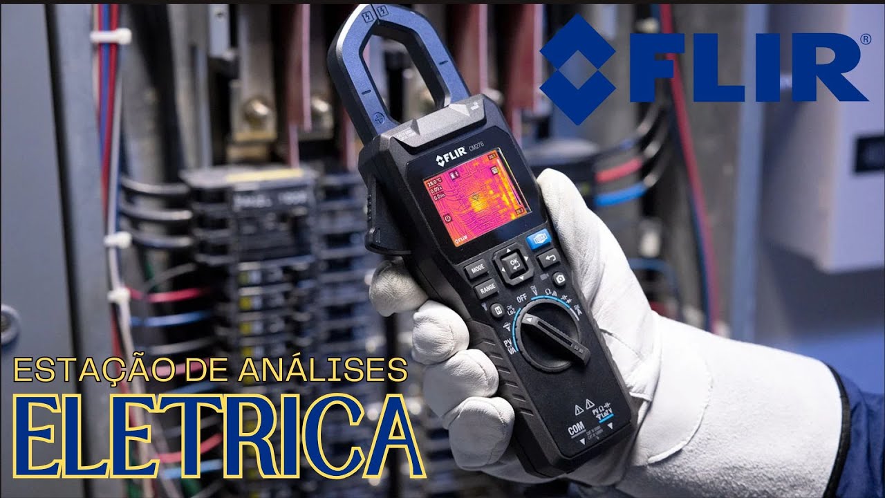 ⚡️ Multímetro comum? ESQUECE! Veja o que o FLIR CM276 faz que os outros NÃO FAZEM! #flir