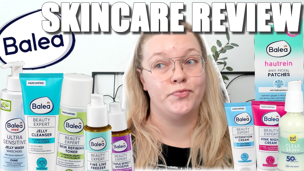 Best retinal in the drugstore?! | BALEA SKINCARE REVIEW - 9 NEW PRODUCTS