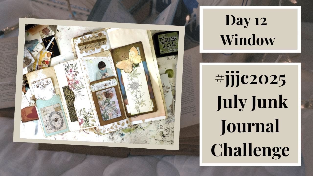 #jjjc2025 Window Envelope Flip Out Portfolio Day 12