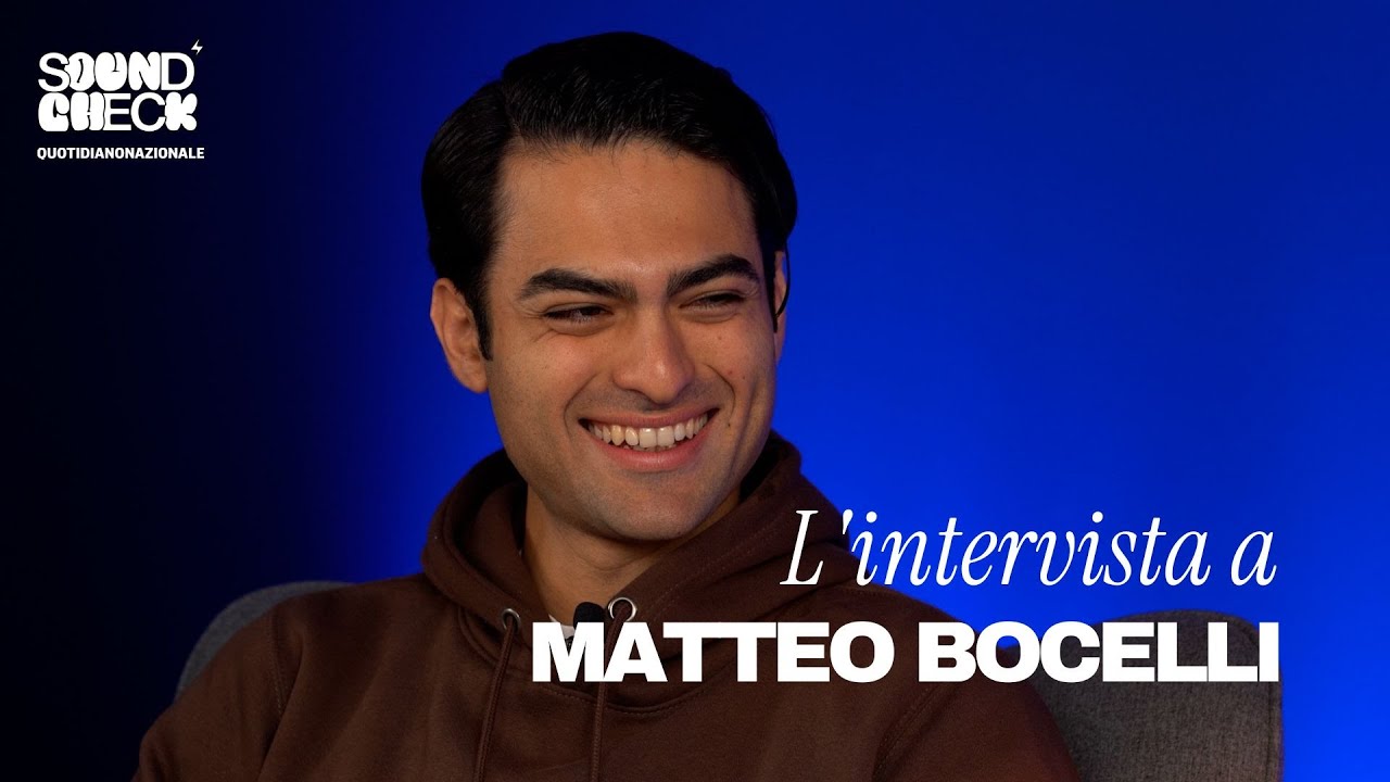 Soundcheck | L'intervista a Matteo Bocelli