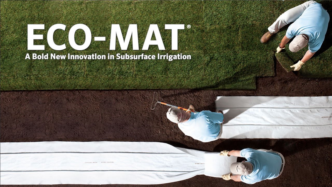 Eco-Mat Subsurface Irrigation: How to Install Eco-Mat