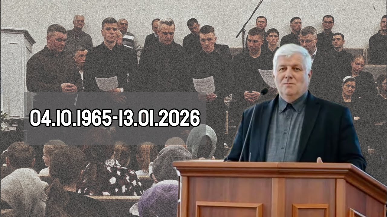 Сыновья поют на прощальном собрании с отцом | вечер памяти В.А. Классена
