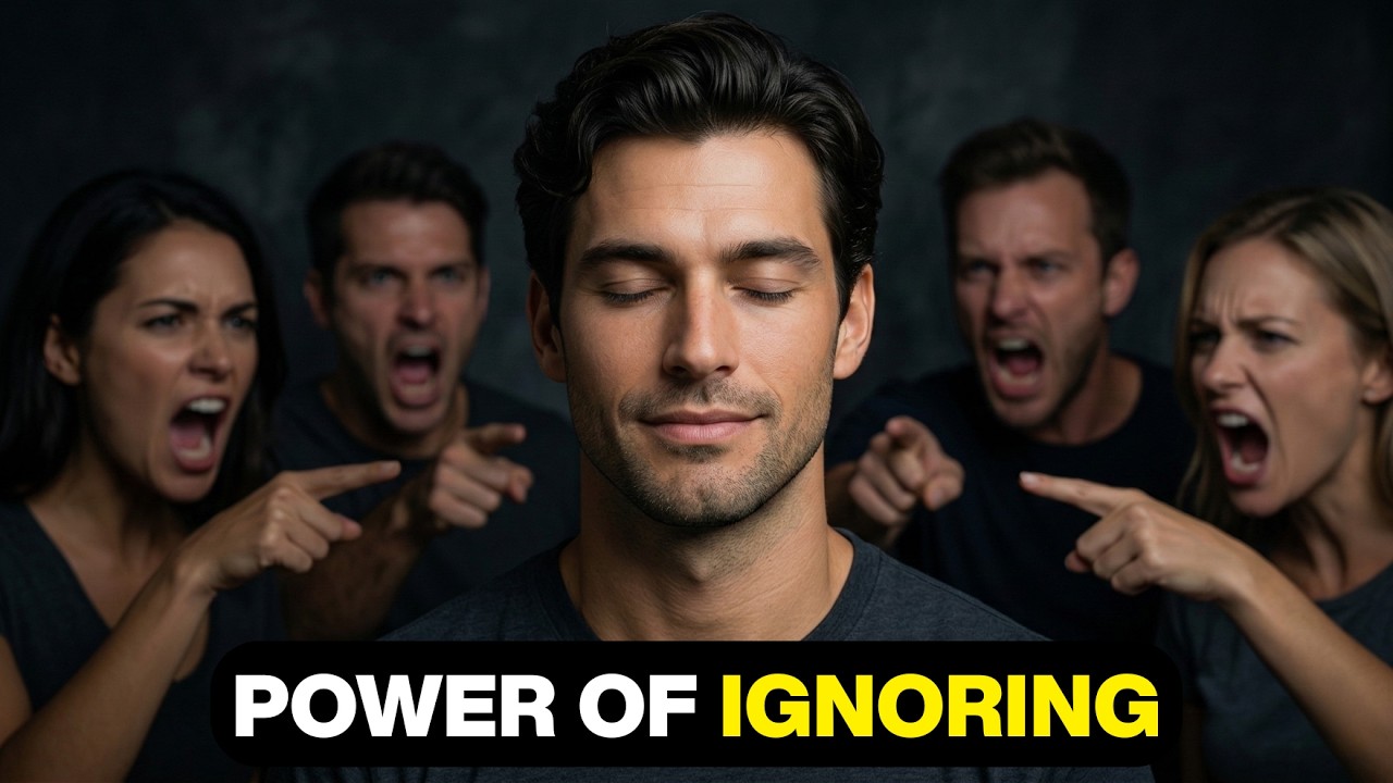 The Power of Ignoring People | Stoicism Secrets to Mental Strength & Self Control