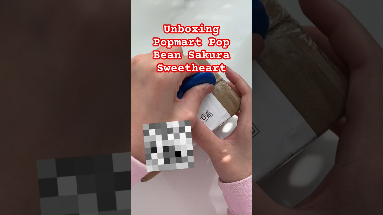Popmart Pop Bean 🥰🥰 #popmartglobal #crybaby #skullpanda #unboxingtoys #blossoms #popmartpopbean