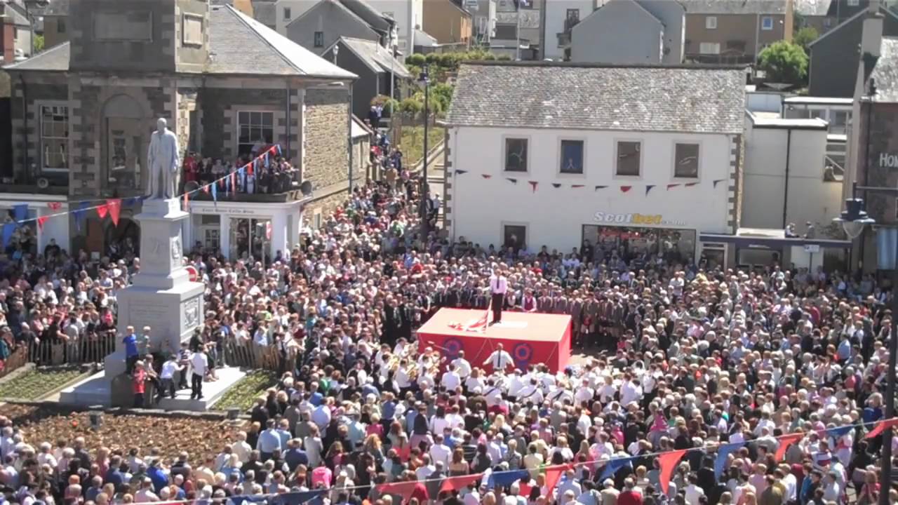 Selkirk Common Riding 2009 Ex Soldiers Standard Bearer