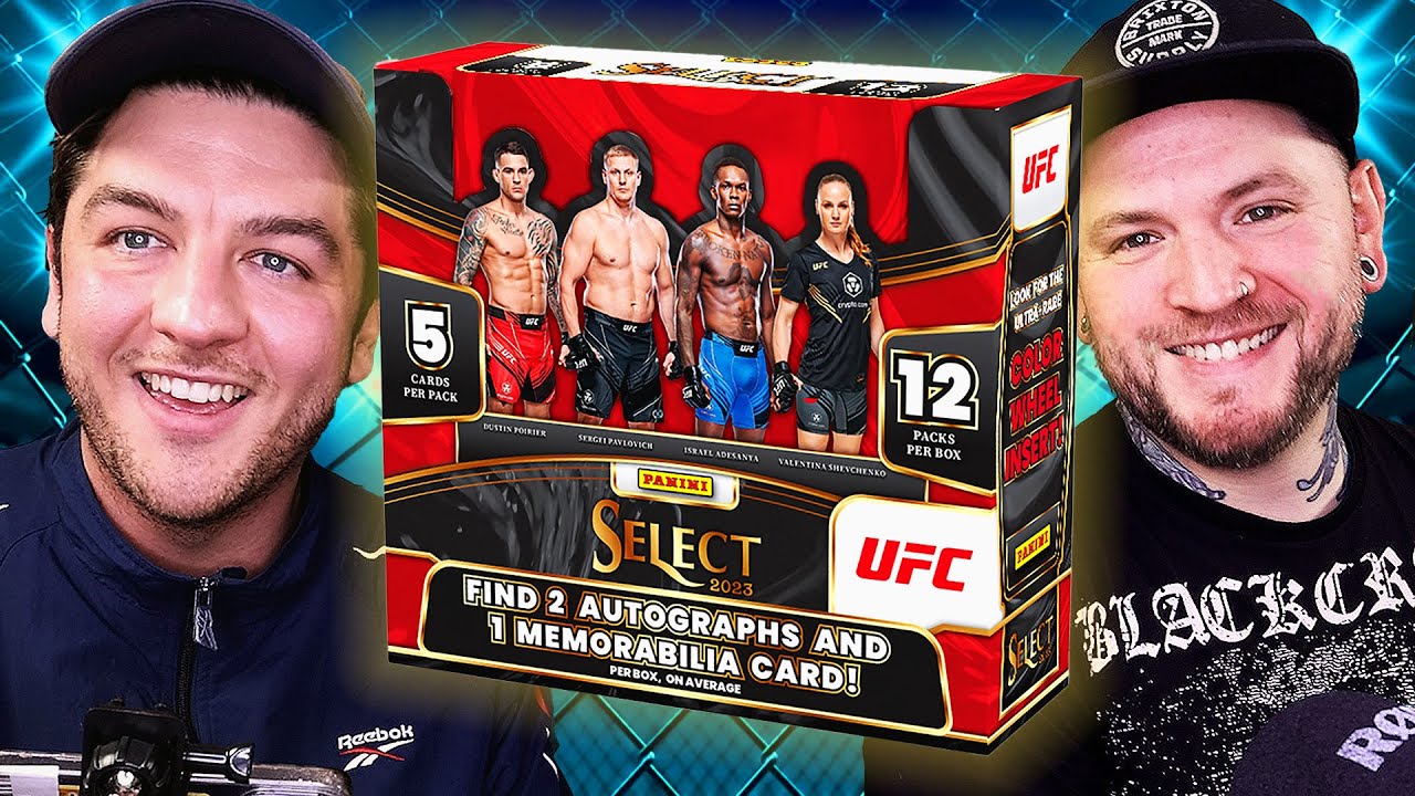 Are THESE the best SPORTS CARDS?! UFC PANINI HOBBY BOX! @JoelyChamber