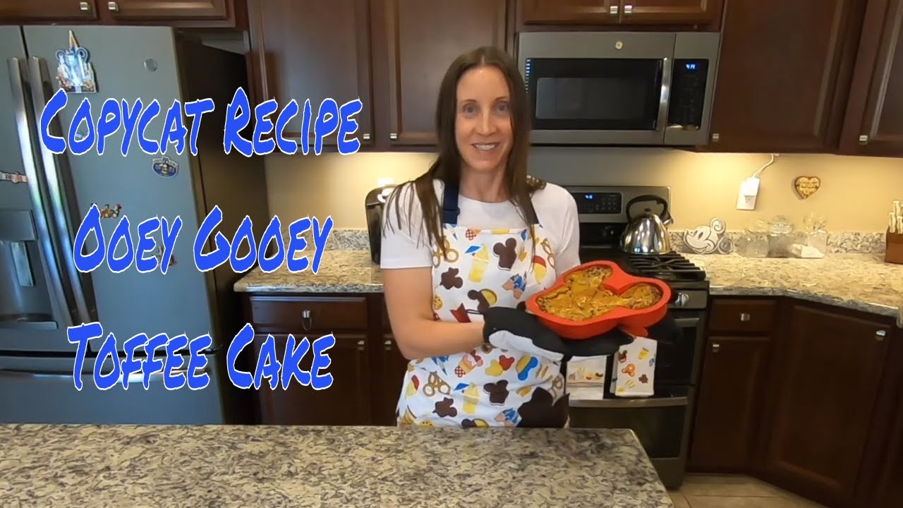 Ooey Gooey Toffee Cake
