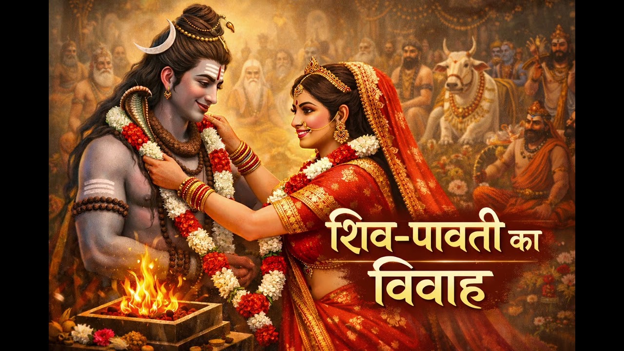 शिव-पार्वती विवाह की सच्ची कहानी 🔱#harharmahadev #mahadev 
