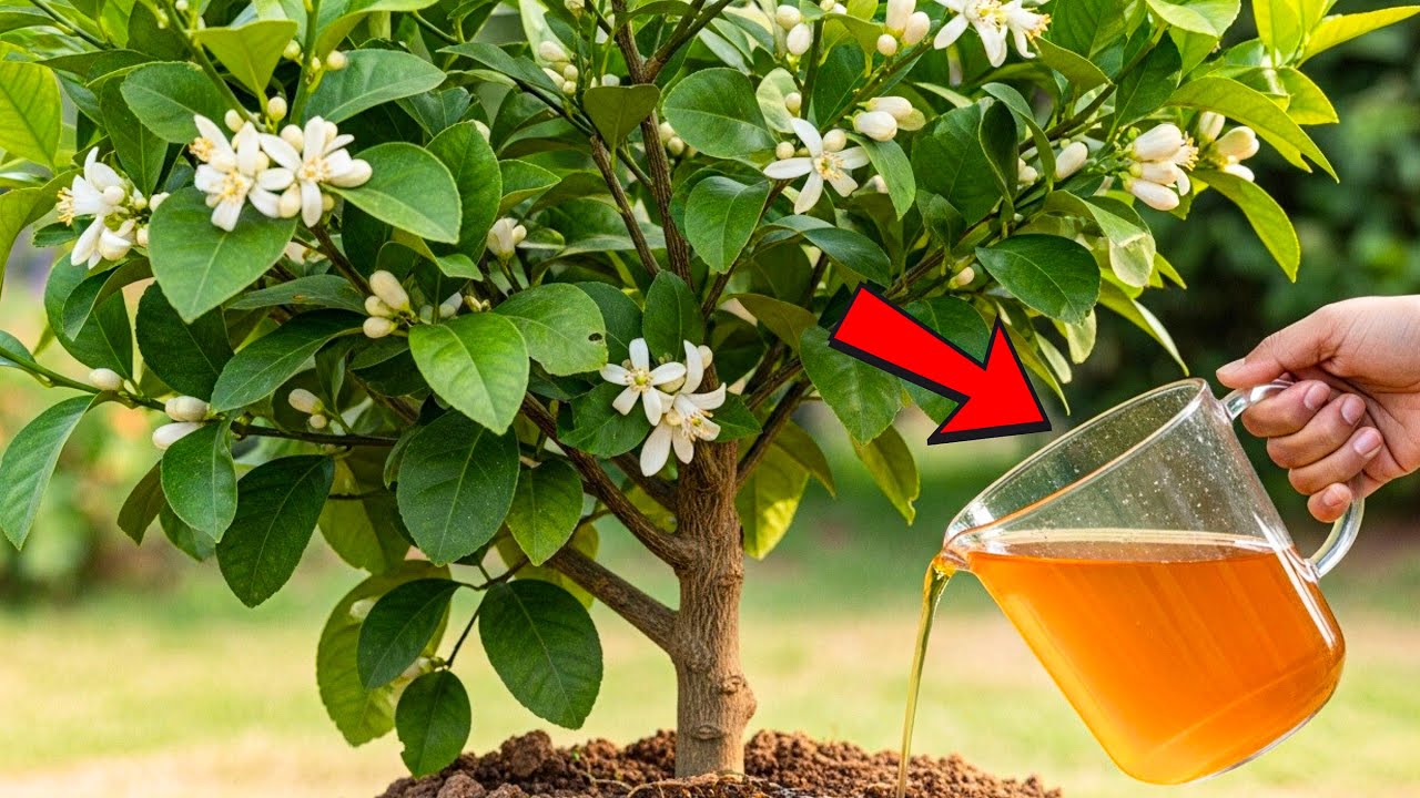 This One Lemon Hack Is Enough for Maximum Flowering (No Fertilizer Needed)
