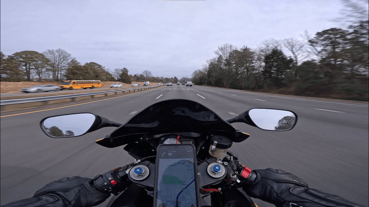 Late for Work (2006 Suzuki GSX-R 750 Raw Audio)