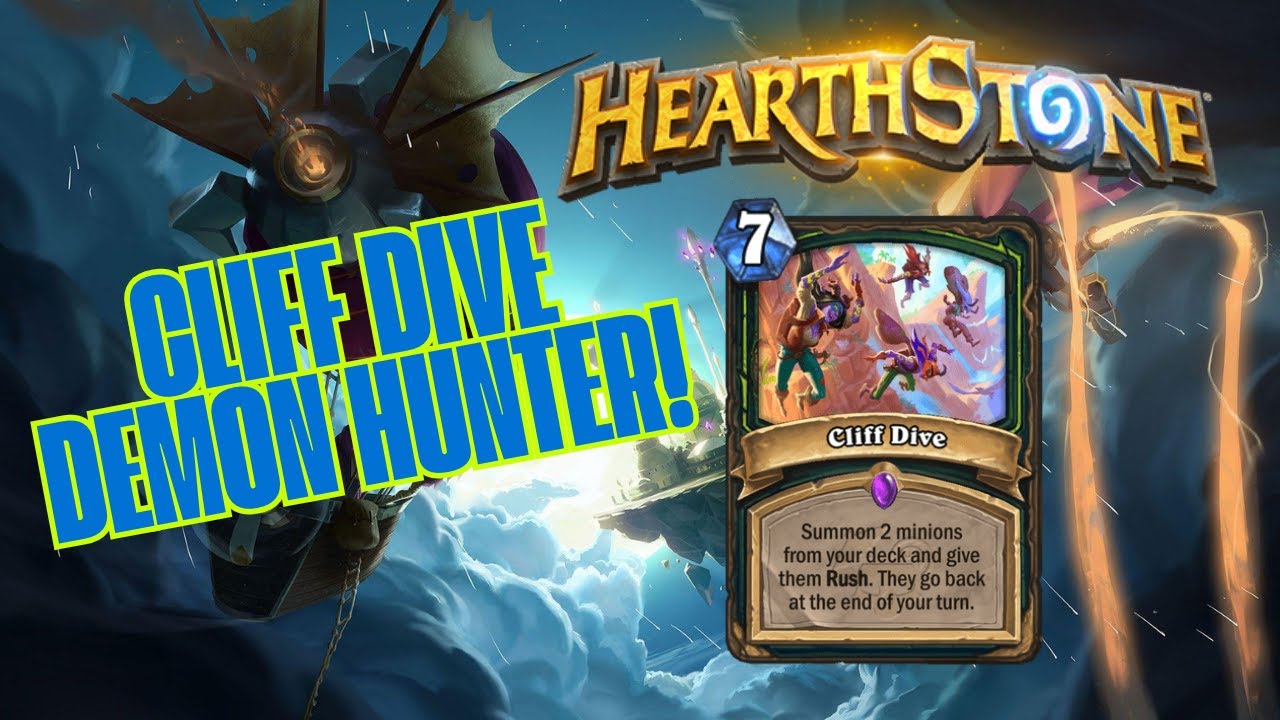 Cliff Dive Demon Hunter Overview and Gameplay Explained! | Hearthstone