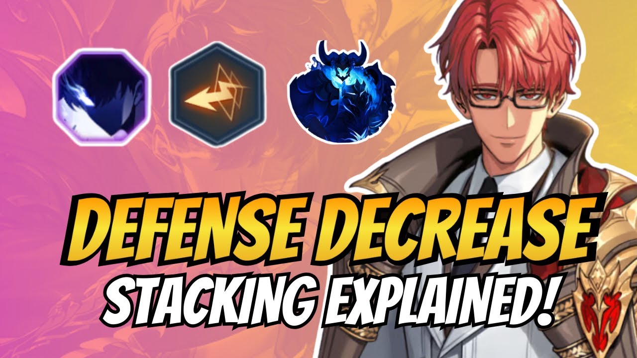 DO THEY EVEN STACK? WHAT IS THE BEST WAY TO MAXIMIZE DAMAGE? DEFENSE DECREASE DEBUFF TEST!