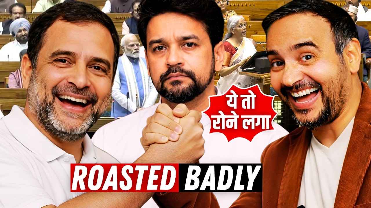 ANURAG THAKUR ROASTED BADLY || RAHUL GANDHI SPEECH || Mahender Singh Show || Apka Reporter
