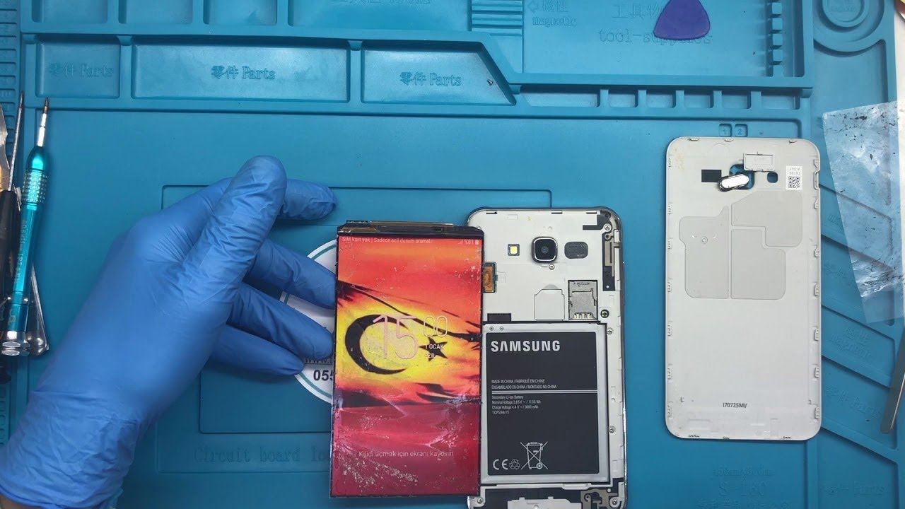 Samsung J7 Core Cam Değişimi Türkçe Anlatımlı