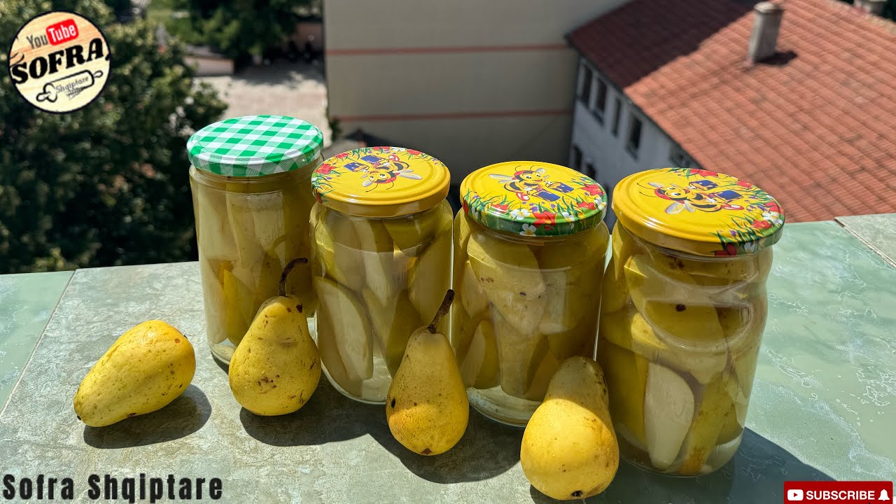 Kompot prej Dardhes 🍐 I cili pergaditet thjesht dhe shpejte 